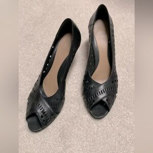 Nine West Flex Perforated Leather Heels